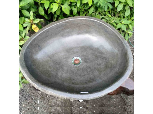 Раковина из речного камня 62х50 (RS-1271)