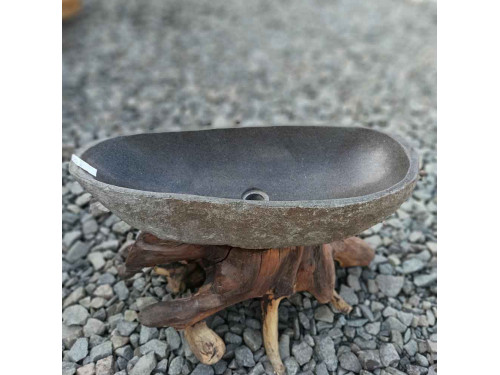 Раковины близнецы из речного камня 46x29 (RS23 и RS24)