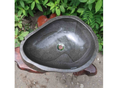Раковина из речного камня 56x44 (RS1250)