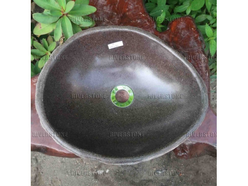 Раковина из речного камня 38x32 (RS1070-2)