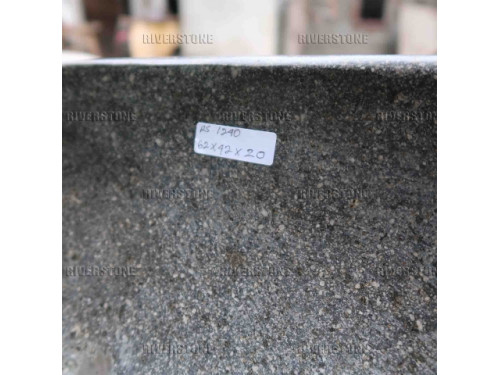 Раковина из речного камня 62x42 (RS1240)