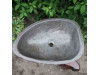 Раковина из речного камня 62x42 (RS1240)