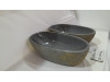 Парные раковины из речного камня 58х33х15 (RL241102A+B)