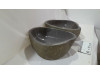 Парные раковины из речного камня 47х35х15 (RM241104A+B)