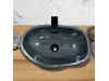 Раковина из речного камня 53х35х15 (RL230584)