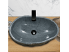 Раковина из речного камня 53х33х15 (RL230586)