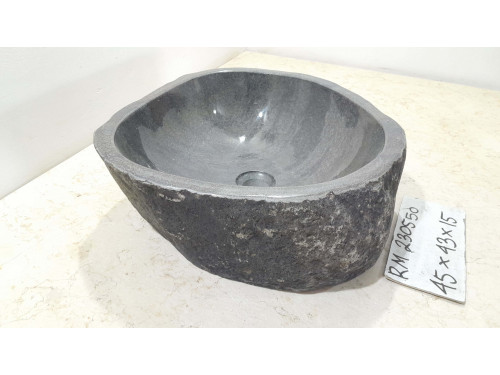 Раковина из речного камня 45х43х15-RM230550