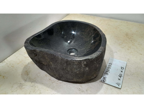Раковина из речного камня 41х40х15 (RM230573)