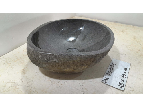 Раковина из речного камня 45х40х15 (RM230584)