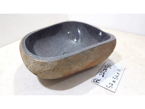 Раковина из речного камня 52х36х15