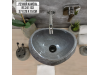Раковина из речного камня 37х29х15 (RS241103)